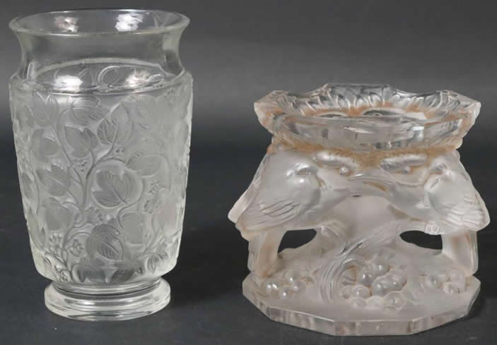R. Lalique Deauville Vase 3 of 3
