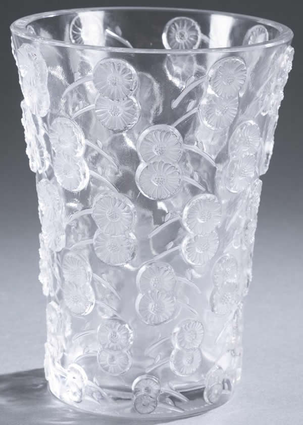 R. Lalique Deux A Deux Vase