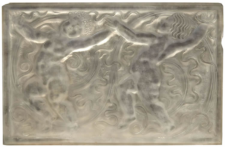 R. Lalique Deux Cherubins Panel 2 of 2
