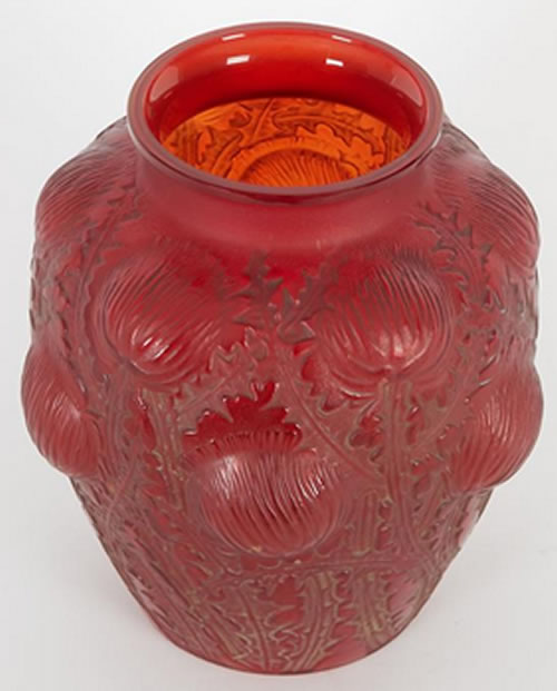 R. Lalique Domremy Vase 2 of 2