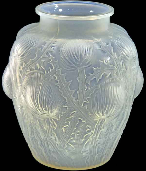 R. Lalique Domremy Vase