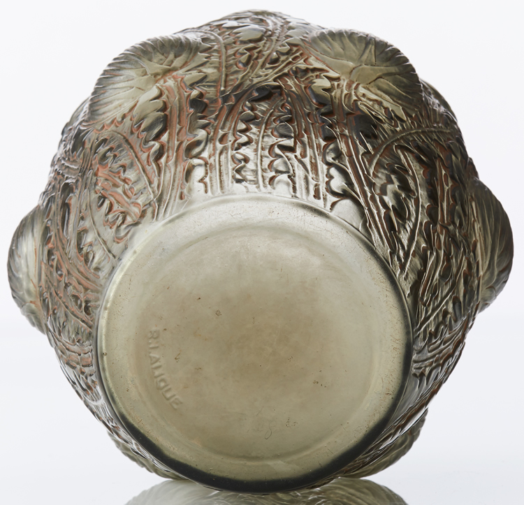 R. Lalique Domremy Vase 2 of 2