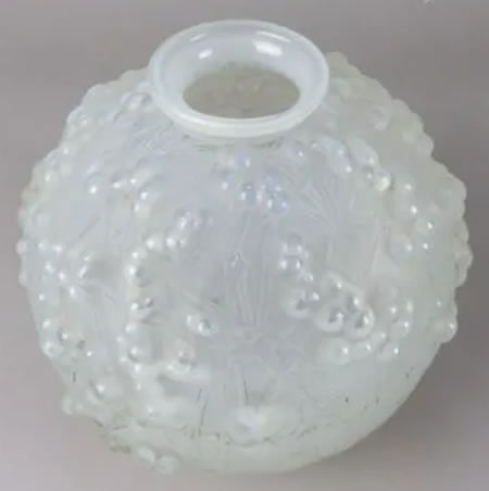 R. Lalique Druide Vase 2 of 2
