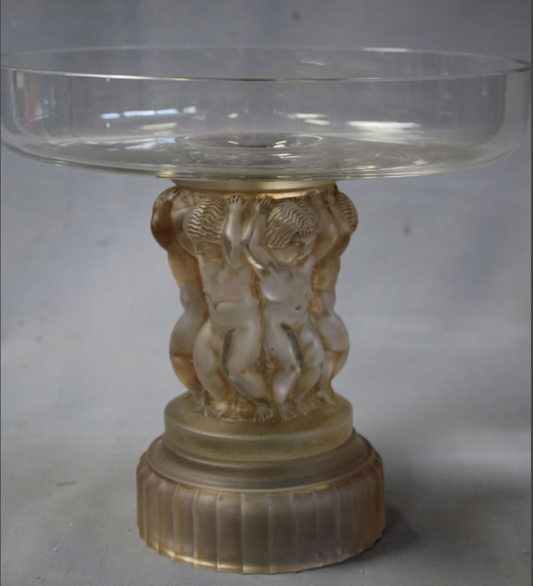Rene Lalique Lamp Enfants