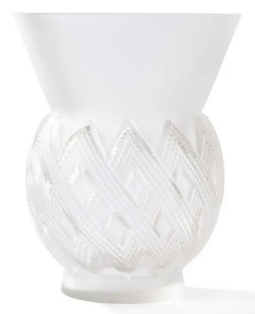 R. Lalique Entrelacs Vase