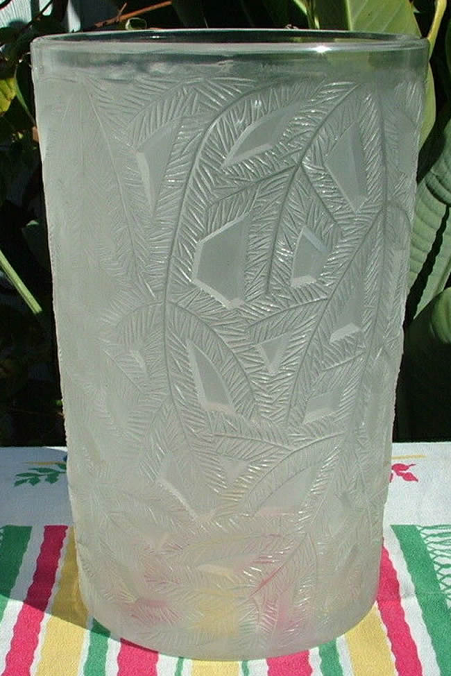 R. Lalique Epicea Vase