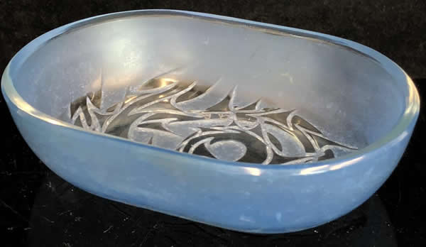 Rene Lalique Soap Dish Epines