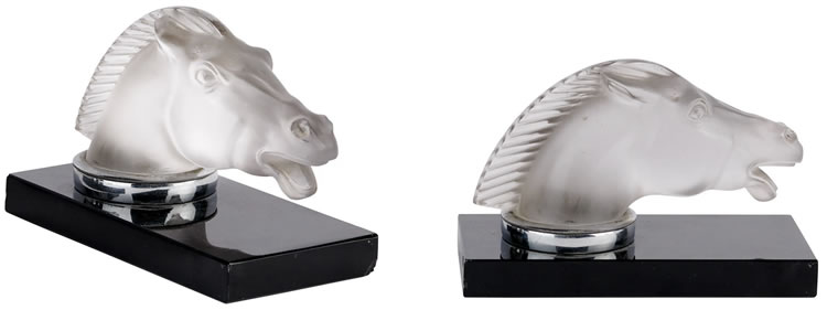 R. Lalique Epsom Bookend
