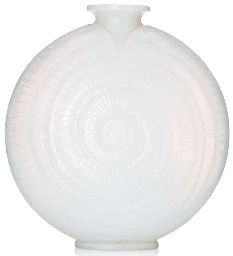 R. Lalique Escargot Vase