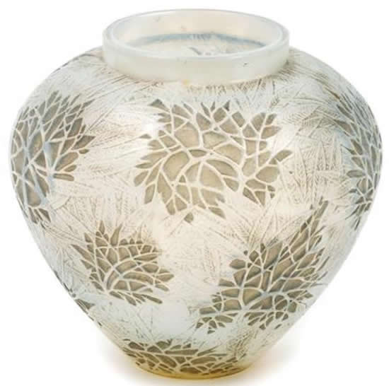 Rene Lalique Vase Esterel