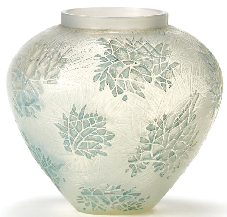 Rene Lalique Vase Esterel
