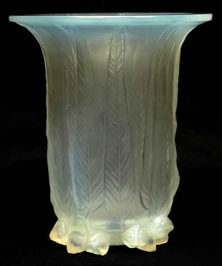 R. Lalique Eucalyptus Vase