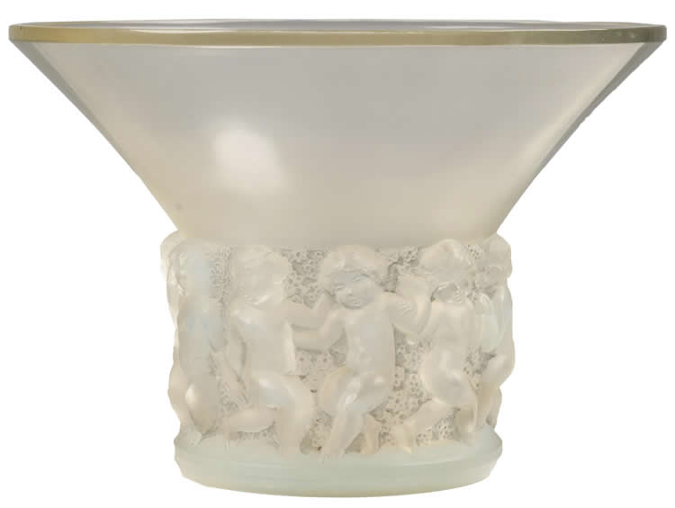 R. Lalique Farandole Vase