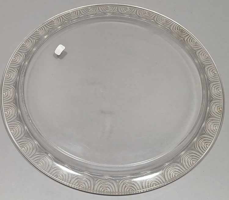 Rene Lalique  Faverolles Tray 