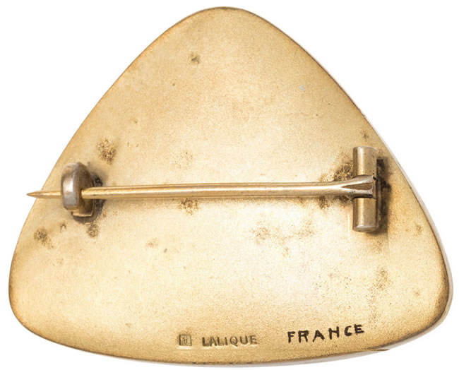 R. Lalique Feuilles Brooch 2 of 2