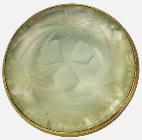 R. Lalique Feuilles De Lierre Brooch
