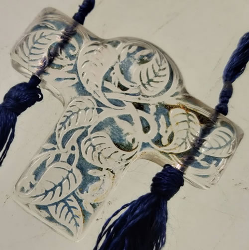 Rene Lalique  Feuilles De Lilas Pendant 
