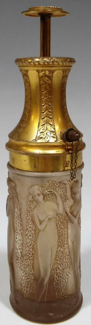 R. Lalique Figurines Et Guirlandes Atomizer