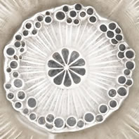  René  Lalique Fleur Bowl Close-Up