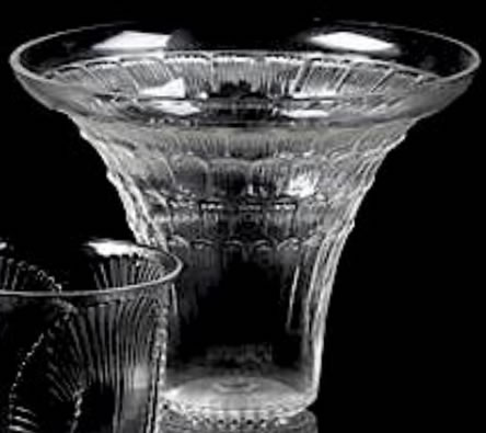 Rene Lalique Fleur Champagne Glass 