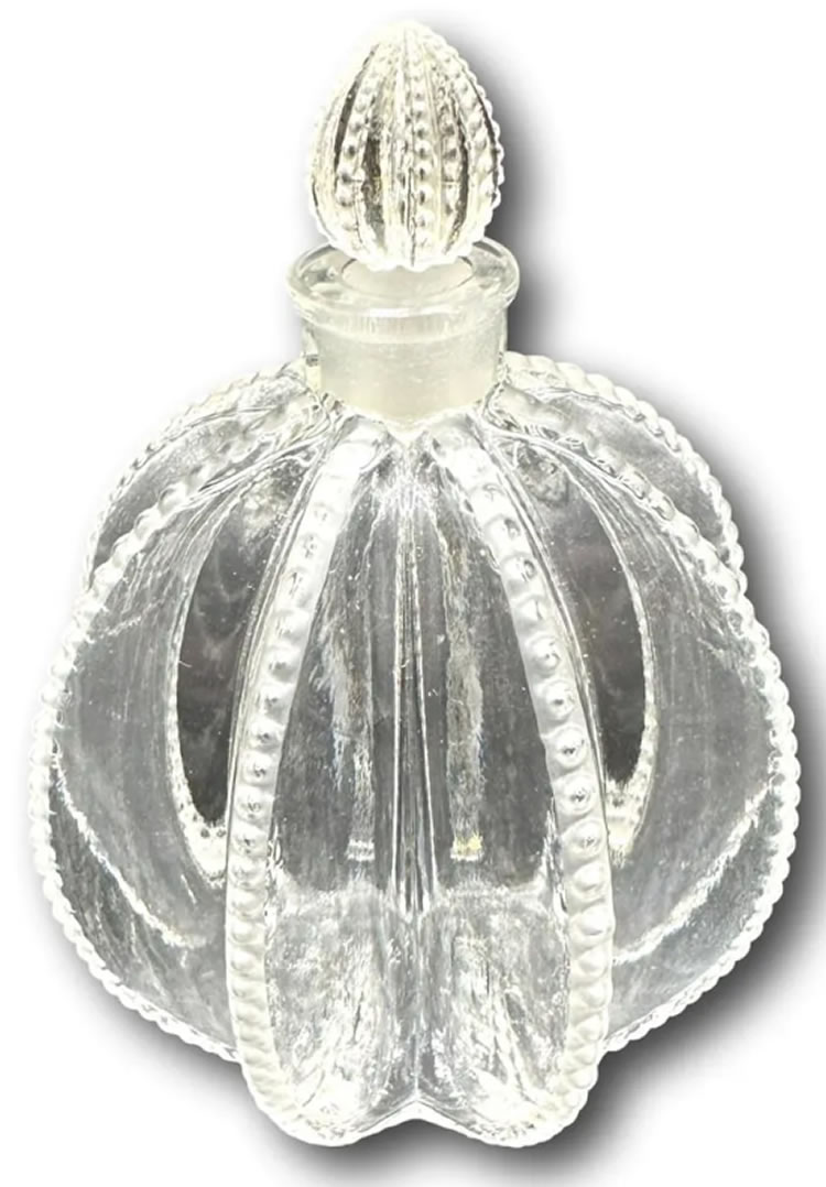 R. Lalique Flowers of Devonshire Perfume Bottle 2 of 2