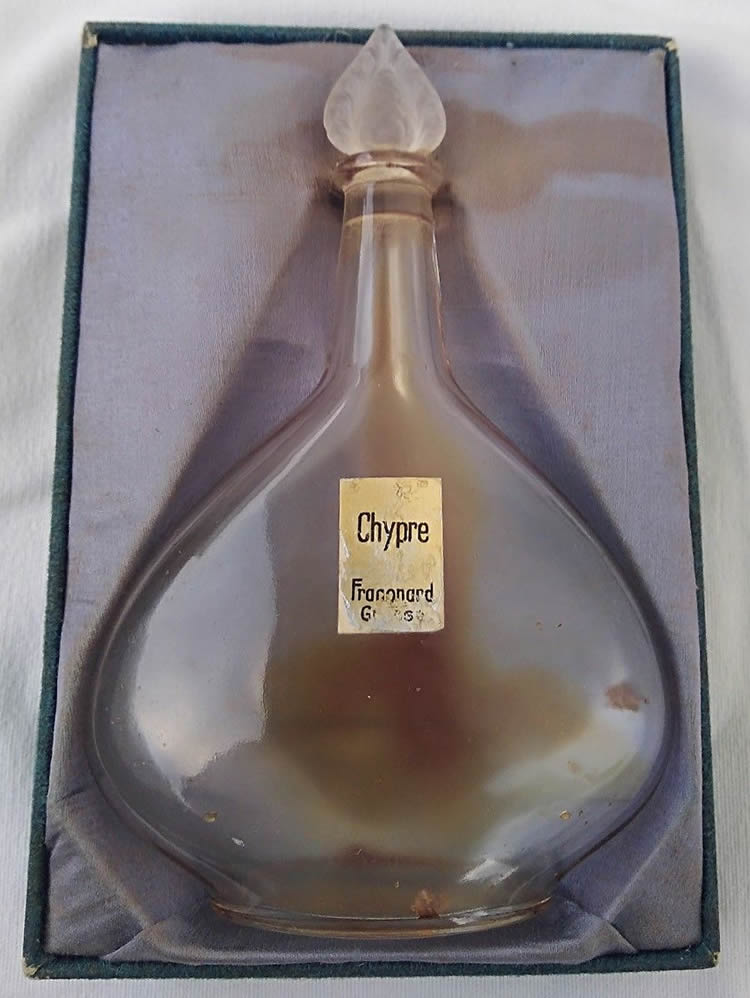R. Lalique Fragronard Chypre Perfume Bottle