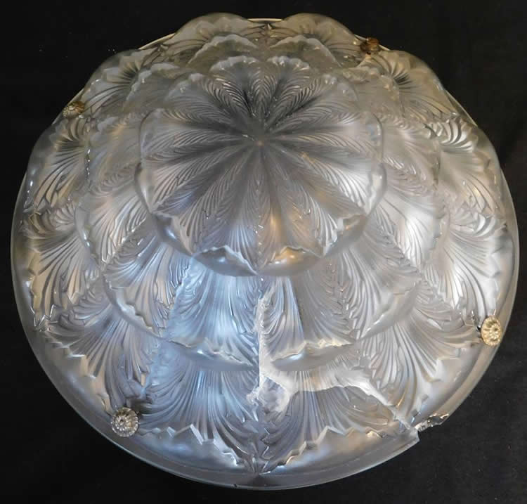R. Lalique Gaillon Plafonnier 2 of 2
