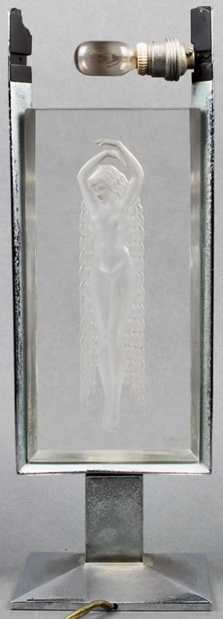 R. Lalique Genevieve Lamp 2 of 2