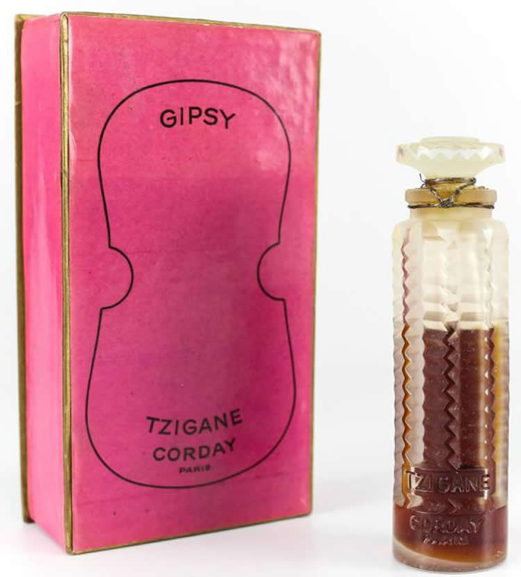 Rene Lalique Perfume Bottle Gipsy