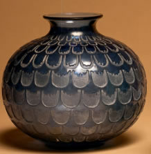 Rene Lalique Vase Grenade