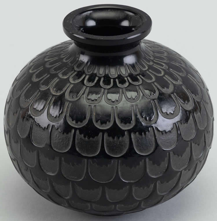 Rene Lalique  Grenade Vase 