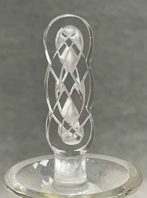 R. Lalique Guebwiller Decanter 2 of 2