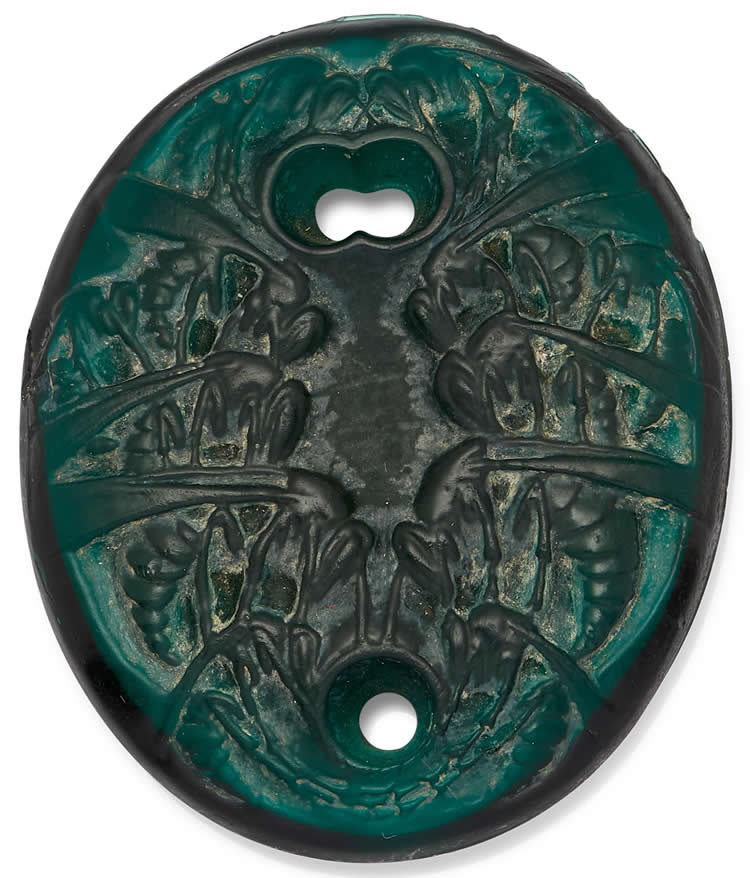 Rene Lalique Pendant Gueppes