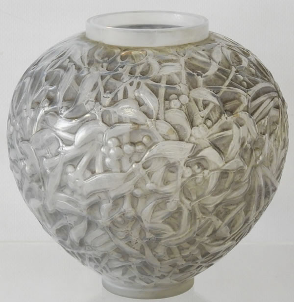 Rene Lalique Vase Gui