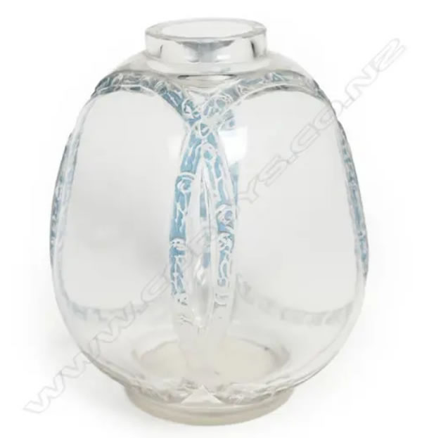 Rene Lalique Vase Guirlande De Roses