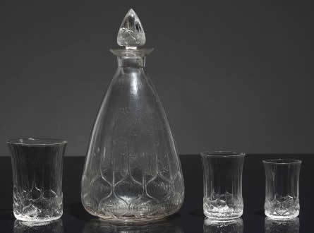 R. Lalique Haarlem Glass 2 of 2