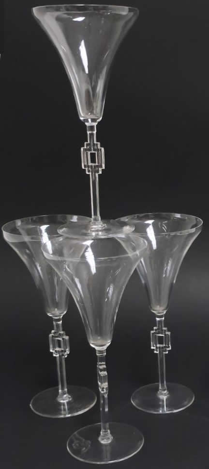 Rene Lalique Hagueneau Wine Glass 
