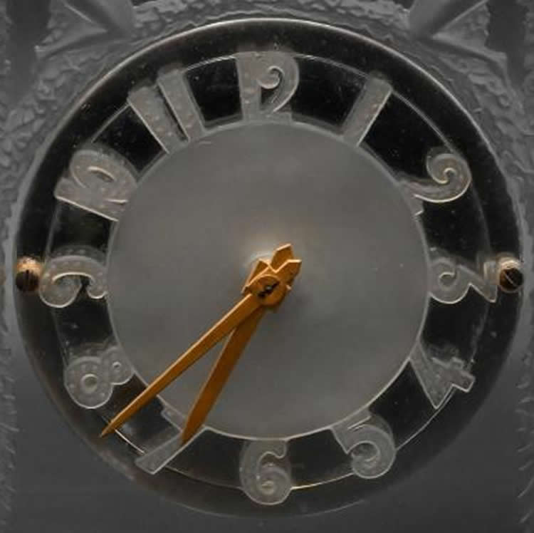 R. Lalique Helene Clock 2 of 2
