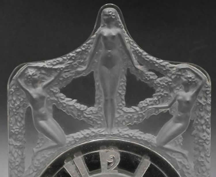 R. Lalique Helene Clock 3 of 3
