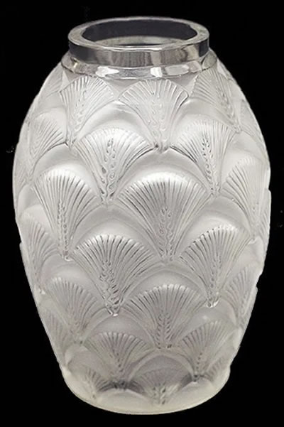 Rene Lalique Vase Herblay