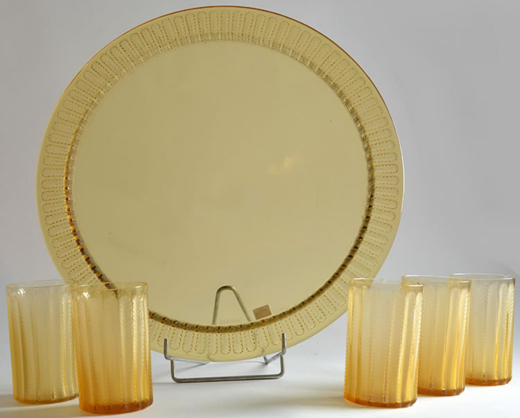 R. Lalique Jaffa Tableware