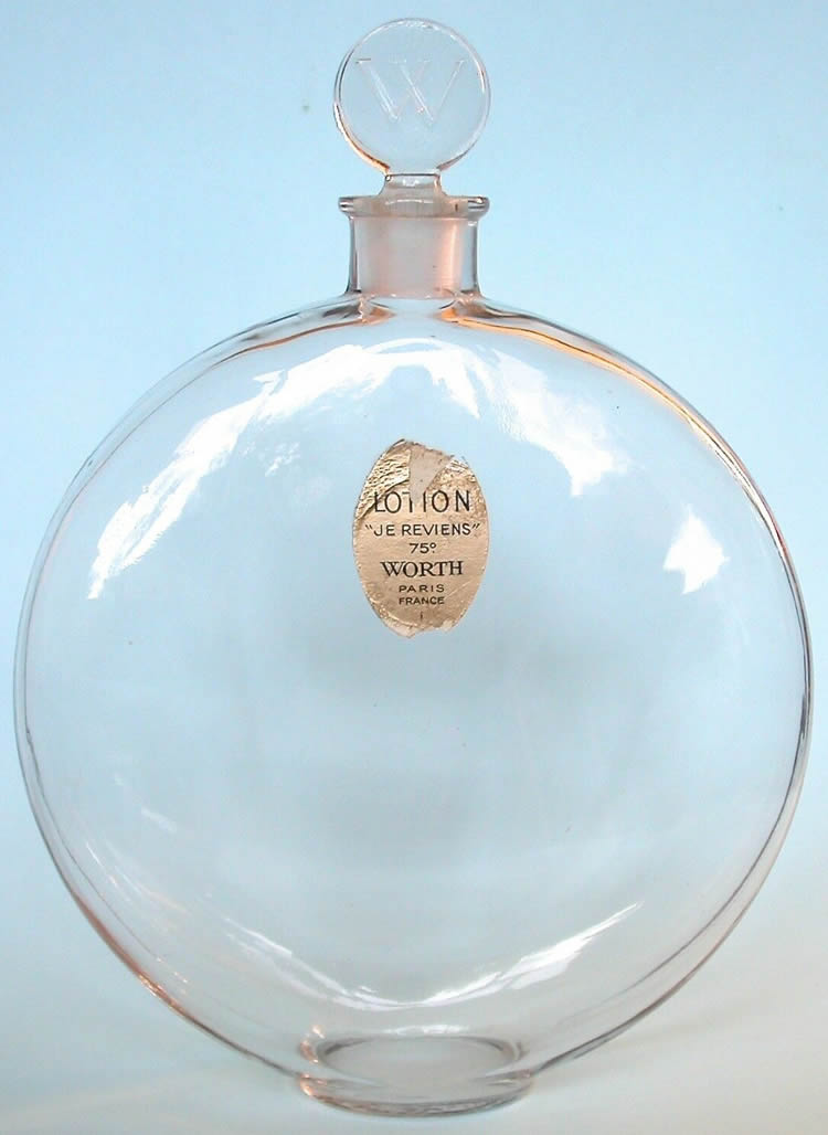 Rene Lalique Perfume Bottle Je Reviens