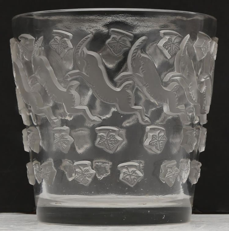 R. Lalique Jurancon Vase