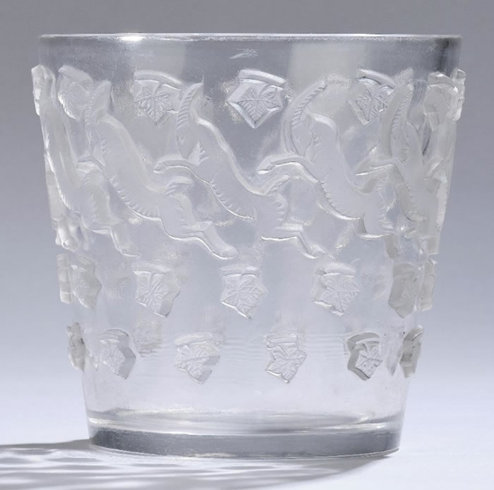 Rene Lalique  Jurancon Vase 