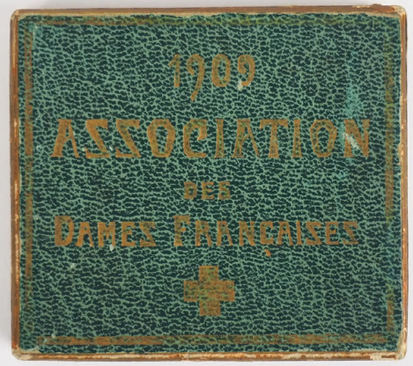 R. Lalique L'Association des Dames Francaises Croix-Rouge Plaque 2 of 2