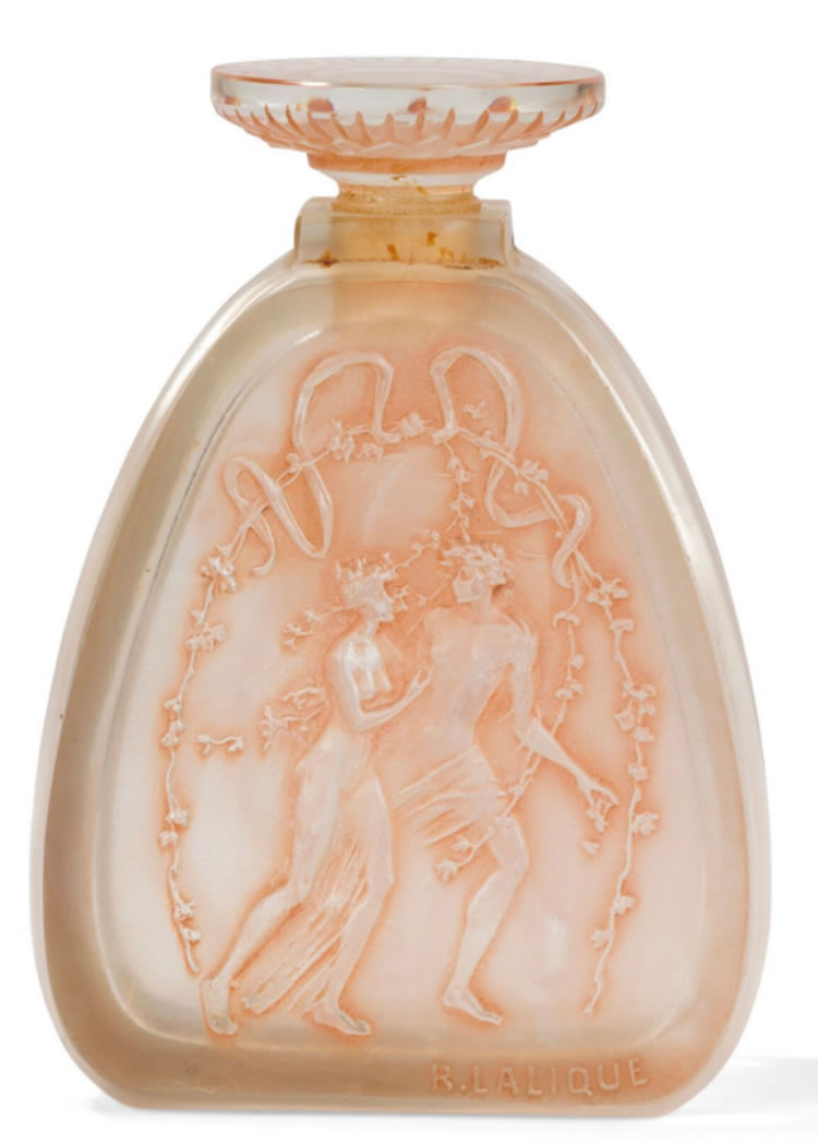 Rene Lalique  L'Idylle Perfume Bottle 