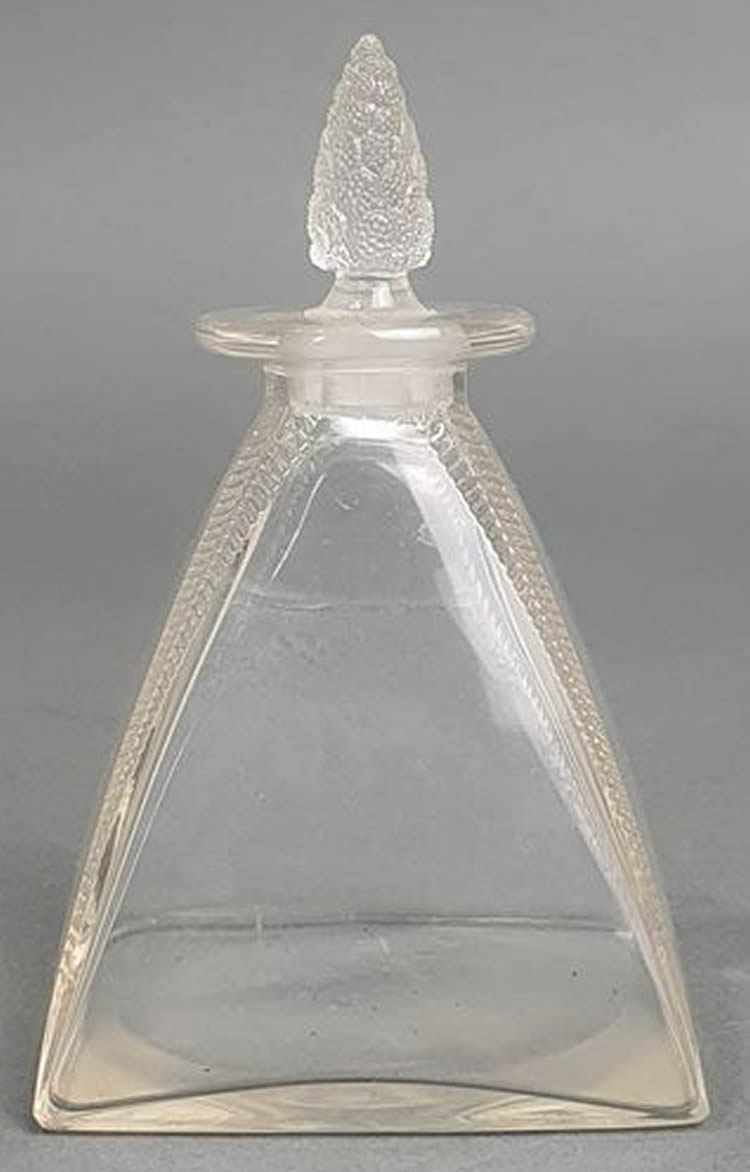 Rene Lalique Perfume Bottle Arys L'Oeillet