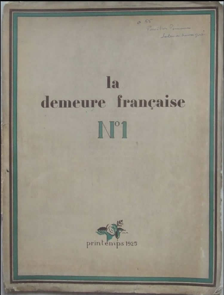 R. Lalique La Demeure Francaise  Printemps 1925 Magazine 2 of 2