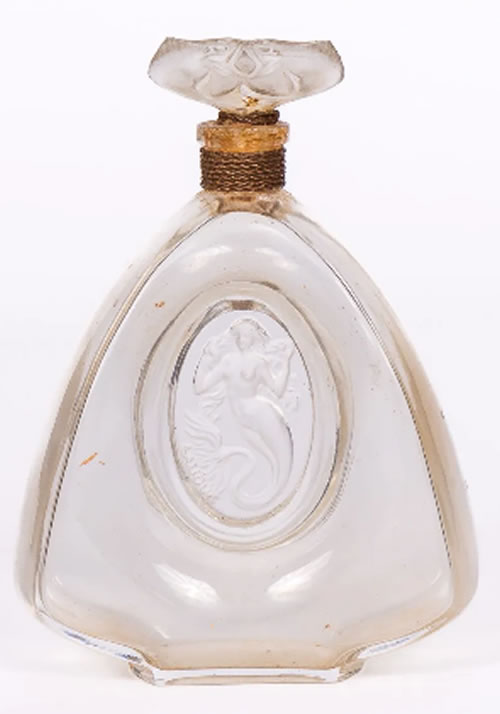 Rene Lalique Perfume Bottle La Sirene