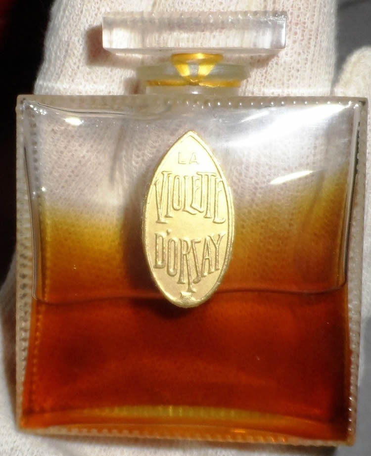 Rene Lalique Perfume Bottle La Violette D'Orsay
